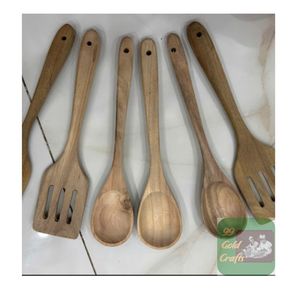 Logo personnalisé Cuillères en bois pour crème glacée Dessert et café Couverts en bambou écologiques d'usine - Product Image 4