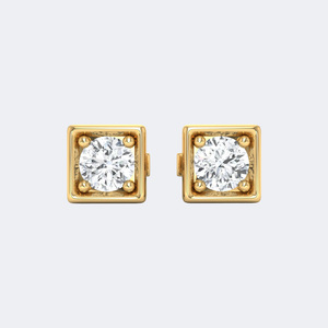 แหวนเพชรสามเม็ด 0.20 กะรัต ทอง 14k เพชรเลี้ยงในห้องปฏิบัติการ สี D ดีไซน์มินิมอล ขอบเพชรแบบ Bezel Set แหวนทริโลจีสำหรับผู้หญิง สามารถสวมซ้อนกันได้ - Product Image 4