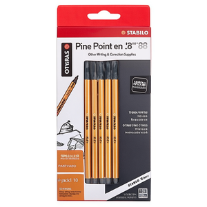 Paquete de 10 Bolígrafos de Punta Fina STABILO 'Point 88' para Escritura y Corrección - Product Image 2