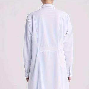 Blouse de laboratoire blanche unisexe professionnelle avec poches vêtements de travail cliniques uniformes de laboratoire de médecin pour une utilisation à l'hôpital - Product Image 2