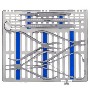 LIKAMED Kit de collage ortho 8 PCS Set orthodontique avec cassette de stérilisation Instruments de chirurgie dentaire allemands de haute qualité - Product Image 2