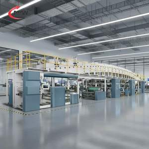 Enduiseuse à air automatique de 50 pouces avec chambre de 70 pieds pour papier kraft, film/feuille, haute productivité, guide de ruban à air chaud, trois - Product Image 1