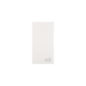 Serviettes de table Kanguro blanches 40x40cm en coton naturel, 400 pièces, B2B - Product Image 1