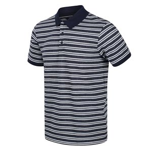 Camisetas Casuales de Manga Corta para Hombre, 100% Algodón, Transpirables, Antiarrugas, Tejidas con Rayas Gruesas, Precio Económico, Personalizadas OEM - Product Image 2