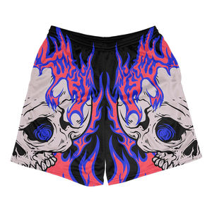 High Street Hommes Gym Shorts Logo Personnalisé 100% Polyester Jogger Sweat Shorts Taille Élastique pour Sports D'été Natation Plage Utiliser Maille - Product Image 5