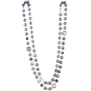 Collier de perles multicolores pour femmes, bijoux de mode pour femmes - Product Image 2
