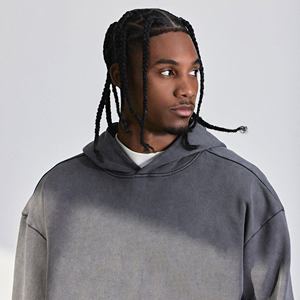 เสื้อวอร์มแบบมีซิปสำหรับใส่เล่นกีฬาผ้าฝ้าย100% โอเวอร์ไซส์พิมพ์ลายอะนิเมะฤดูใบไม้ร่วง - Product Image 2