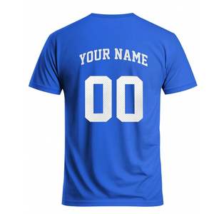 เสื้อฟุตบอลคอกลมแบบสั่งทำพิเศษ ยูนิเซ็กซ์ ระบายอากาศได้ดี ยืดได้สี่ทิศทาง แห้งเร็ว ผลิตจากโพลีเอสเตอร์ แบบซับลิเมชั่น สำหรับทีม - Product Image 2