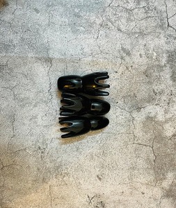 2024 corne cuir chevelu masseur Buffalo corne peigne Salon de beauté méridien shampooing peigne Guasha Gua Sha conseil Massage corne peigne à vendre - Product Image 3