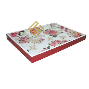 Cadeau de célébration de fête de plateau décoratif en bois de haute qualité pour la saison de vacances de Noël Top Standard vente chaude décor à la maison - Product Image 4
