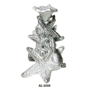 เชิงเทียนโลหะทันสมัยเชิงเทียนอลูมิเนียมที่มีการออกแบบที่เป็นเอกลักษณ์เสาไฟบ้านอุปกรณ์ตกแต่งโต๊ะงานแต่งงาน - Product Image 2