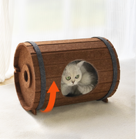 Nouveau design de lits à gratter multifonctionnels pour chat avec nids à gratter pour chat