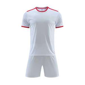 Equipo de equipo completo de fútbol al por mayor cómodo transpirable tamaño adulto Slim Fit hombres uniforme de fútbol/color sólido de alta calidad - Product Image 1