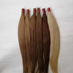Paquetes de cabello humano virgen vietnamita a granel de grado superior, cabello humano suave y sedoso, Material ruso, mercado de exportación - Product Image 2