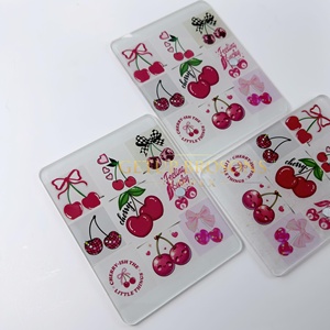 Latest Sustainable Custom Acrylic Lash Tile Magnet Eyelash Extension Tweezers Flower Oval Custom Tiles Available - Product Image 4
