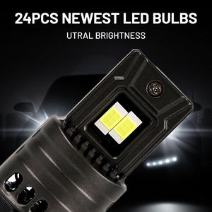 Paquete de 2 Bombillas LED 9007/HB5, Luz Blanca de 6500K, Vida Útil de Más de 30,000 Horas, Conexión Directa, Nueva Condición, 12V - Product Image 2