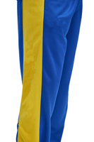 Veste de sport pour homme KY Contrast Stripe Homme 100% polyester, col montant, pour équipe scolaire de basketball