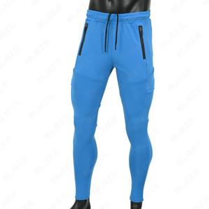 Directo de fábrica Pantalones casuales para hombres Street Style Cargo Auténtico con bolsillo móvil Pantalones pantalones para hombres, rectos, rayas curvas - Product Image 3