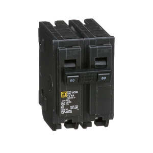 สำหรับชไนเดอร์ อิเล็คทริค โฮมไลน์ 60A เซอร์กิตเบรกเกอร์ 2 ขั้ว รุ่น HOM260 - Product Image 1