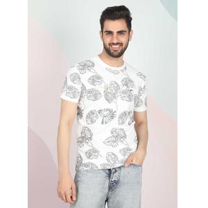 เสื้อยืดผ้าฝ้ายระบายอากาศคุณภาพดีดีไซน์พรีเมี่ยมสำหรับผู้ชาย - Product Image 1