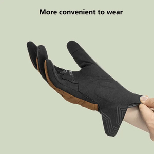 Guantes de Motociclismo Deportivos de Invierno de Cuero Genuino de Primera Calidad, Diseño Superior, Ajustables, Unisex, Personalizables con Logotipo - Product Image 3