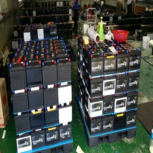 Wholesale Used Waste Material Cars Acid lead Battery Scrap Drained Battery Scraps For Sale