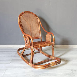 Natural rattan rocking <b>chair</b> for porch patio garden lawn top selling <b>outdoor</b> rocker swing <b>chairs</b> - Product Image 1