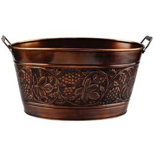 Seau à vin de luxe de qualité en métal de couleur noire Seau à vin de grande taille Seau à vin au design antique à prix compétitif - Product Image 6