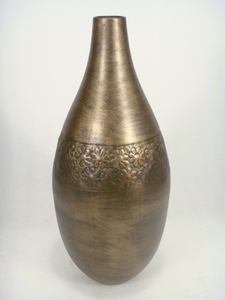 Vase à fleur décoratif en aluminium Design moderne - Product Image 4