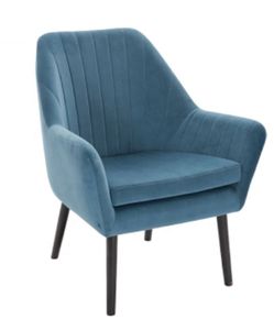 Luxury Design Modern Leather Soft Fabric Comfort Seating <b>Sofa</b> Chair <b>for</b> Living Room Hotel Restaurant & Cafe Furniture - Product Image 1