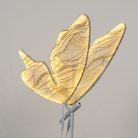 Alas de Mariposa LED de 60cm 80cm, Nueva Llegada, Luz Guía para Caminos, Decoración para Bodas, Bajo MOQ, Venta al por Mayor de Fábrica, Entrega Rápida