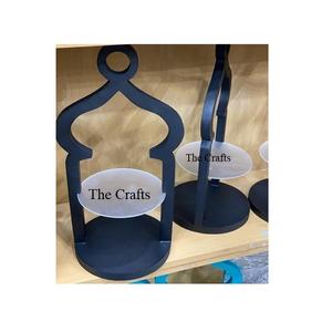 Support de gâteau en fer de la meilleure qualité avec dessus en bois pour serveur de collations de pâtisserie au chocolat à un prix acceptable - Product Image 6