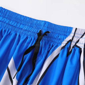 High Quality Custom Stripe Basketball Shorts for Breathable <b>Athletic</b> Design for Outdoor Use New Release Men - Product Image 3
