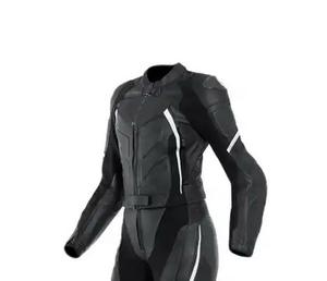 Dernier modèle de combinaison de moto en cuir véritable de qualité supérieure 100% Costume de motard en cuir de moto avec logo personnalisé de haute qualité - Product Image 3