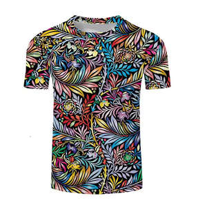 เสื้อยืดผ้าฝ้ายพิมพ์ลายแบบกำหนดเองชุดสวมใส่สบายมีสไตล์ลำลอง - Product Image 3