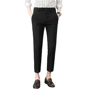 Pantalones de vestir para hombre, pantalones ajustados, transpirables, rectos, informales, para negocios, para oficina, al por mayor - Product Image 5