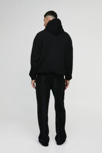 Ensemble de survêtement pour homme à bas prix, logo imprimé DTF personnalisé, streetwear confortable, délavage acide croisé, ensemble 2 pièces pour homme - Product Image 4