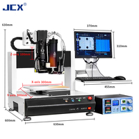 Machine robotique de distribution de colle visuelle automatique de haute précision avec caméra ordinateur Jet Valve distributeur de colle Machine PCB/LED