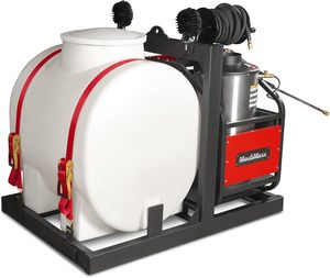 Nuevo Producto: Hidrolavadora de Agua Caliente de 4000 PSI, 4 GPM, 389CC, 11.7 HP con Motor de Arranque Eléctrico y Tanque de 175 Galones, HPW40HT - Product Image 4