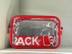 NOTRE DAME Design Beaded Purse Strap Customized Green <b>Blue</b> Seed Bead <b>Bag</b> Straps Customized Beaded Strap for <b>Bags</b> made in India - Product Image 6