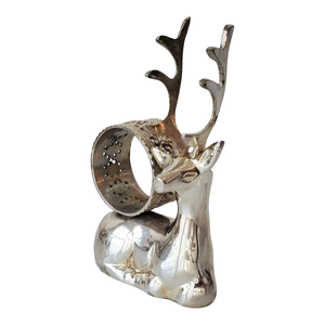 Porte-serviettes en métal moderne en forme de cœur personnalisable Décoration de table de haute qualité pour les repas de fête - Product Image 4