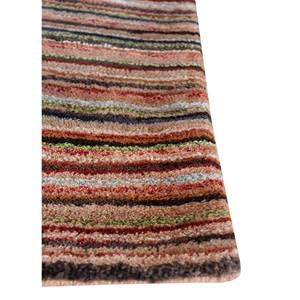 Acar Beige & <b>Brown</b> Striped Hand Tufted <b>Wool</b> & Viscose Rug for Home Use-Tra-14447 - Product Image 3