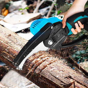 Mini Motosega Elettrica Portatile con 2 Batterie, Manico Pieghevole e Asta in Acciaio per Uso Fai-da-Te e Industriale, Personalizzabile, Supporto OEM - Product Image 2