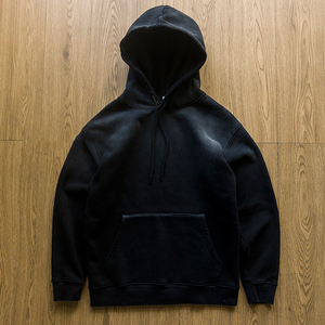 เสื้อฮู้ดคอตตอน100% แบบสวมหัวสำหรับผู้ชาย,เสื้อฮู้ดล้างแนววินเทจขนาดใหญ่พิเศษขายส่ง - Product Image 4