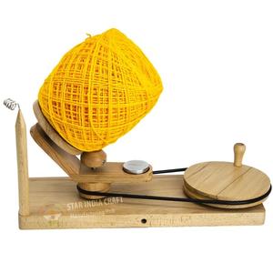 Bobinadora de hilo de madera India manual para enrollar hilo de bolas, bobinadora rápida, Kit de tejer, bobinadora de hilo a precio mayorista de India - Product Image 3