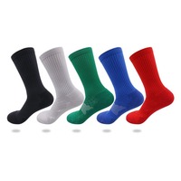 Chaussettes de sport en nylon et polyester, respirantes, à compression, séchage rapide, écologiques, pour cheville et genou, tennis, top vente, rose, rouge, été