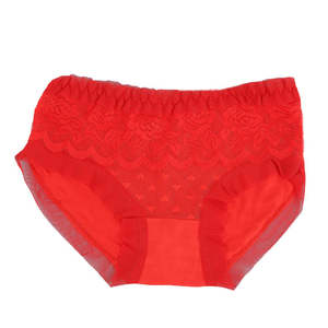 กางเกงในแฟนซีสำหรับผู้หญิง - สีแดง - Product Image 1