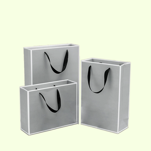 ถุงของขวัญกระดาษที่มีหูจับถุงกระดาษถุงขอบคุณสำหรับบูติกส่วนบุคคล bolsas de papel kraft Al por Mayor - Product Image 1