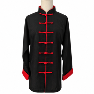 Uniforme de Wing Chun en coton et lin, vêtements de Kung Fu unisexes pour adultes, costume d'entraînement aux arts martiaux, col mandarin, boutons grenouille - Product Image 3