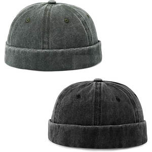 Bonnets de qualité supérieure dernière conception vente en gros 100% laine et coton bonnets personnalisés - Product Image 1